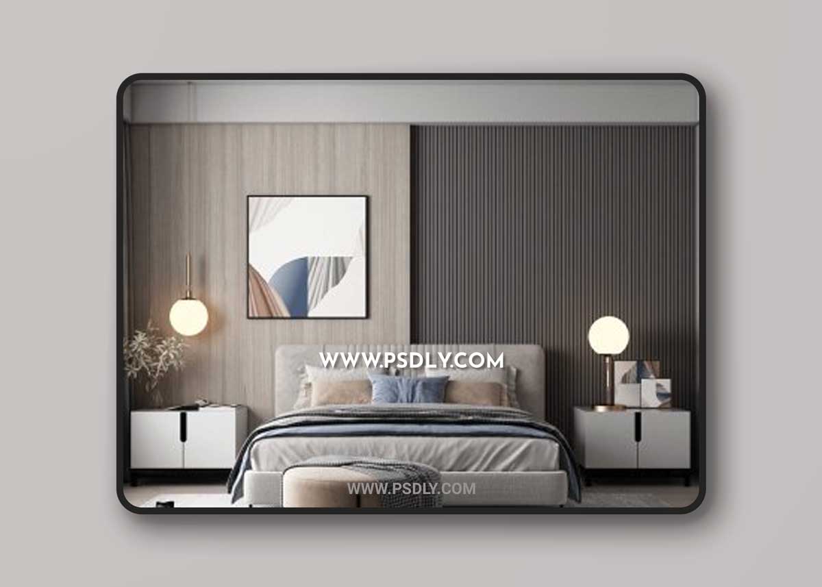 Sketchup Interior Bedroom by Nam Tran