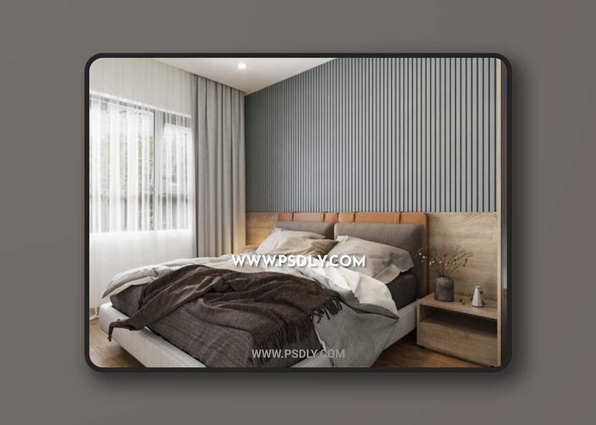 Sketchup Interior Bedroom by Trong Thanh