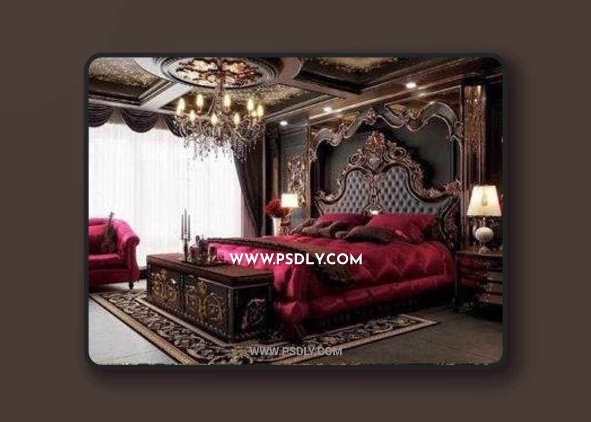 Sketchup Luxury Bedroom 3D Models