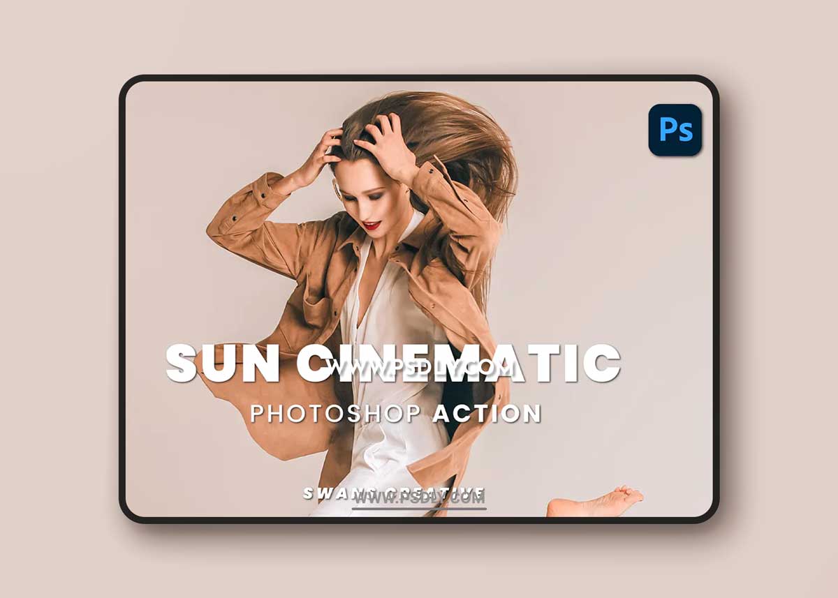 Sun Cinematic Photoshop Action