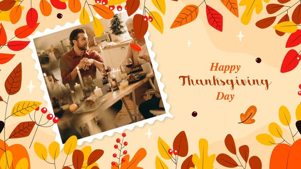 Videohive Thanks Giving Slideshow 34815946