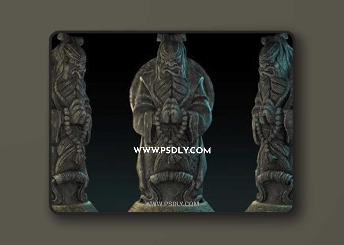 The Old Masters Statue 3D Models