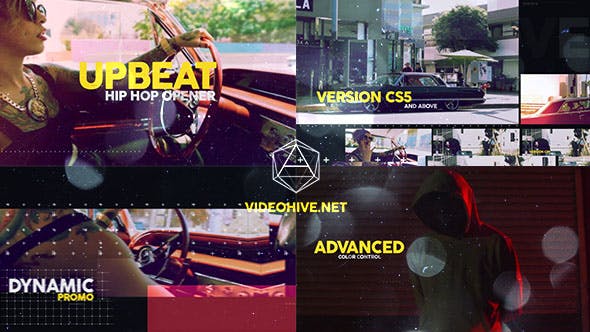 Videohive Upbeat Hip Hop Dynamic Opener 20114213