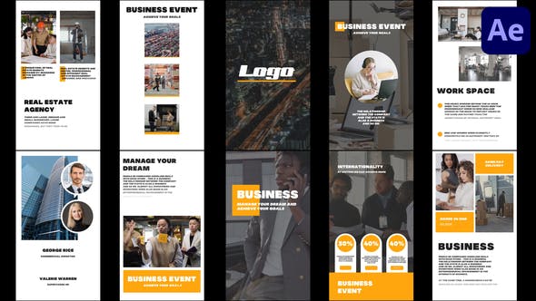 Videohive Business Stories Slideshow | After Effects 34770910