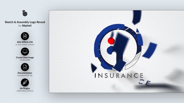 Videohive Sketch & Assembly Logo Reveal 34681160