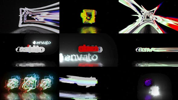 Videohive Glitch Logo 34802241
