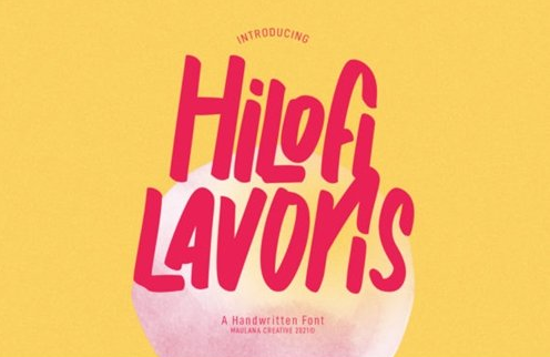 Hilofi Lavoris Font