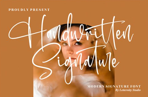 Handwritten Signature Font