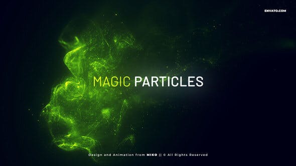 Videohive Magic Particles 34466801