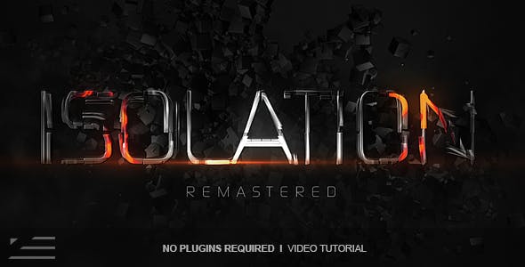 Videohive Isolation Trailer Titles 14814520