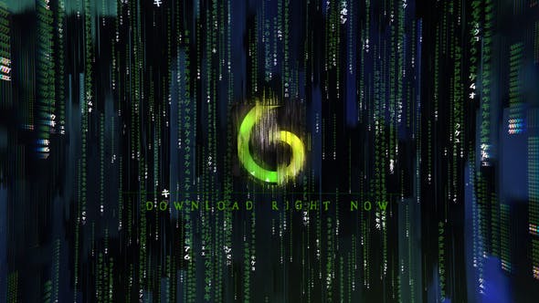 Videohive Matrix Intro 35298849