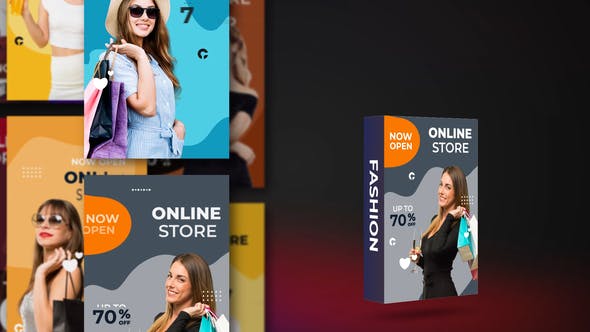 Videohive Fashion Promo Instagram & Facebook Posts B211 35204819