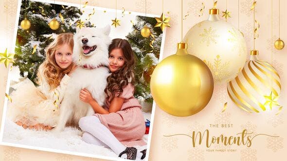 Videohive Merry Christmas Slideshow 34951664
