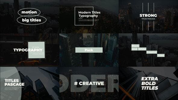 Videohive Big Titles | After Effects 35232591