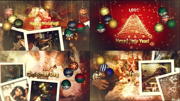 Videohive Merry Christmas Opener // Slideshow 35319421