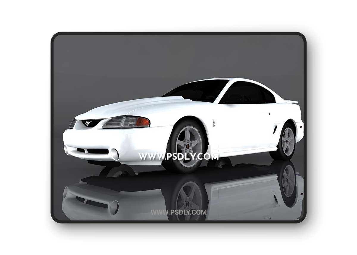1995 Ford Mustang Cobra 3D Model o93105