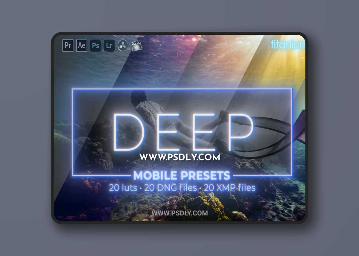 20 Deep Color Lightroom Presets + LUTs ZU2ZQYU