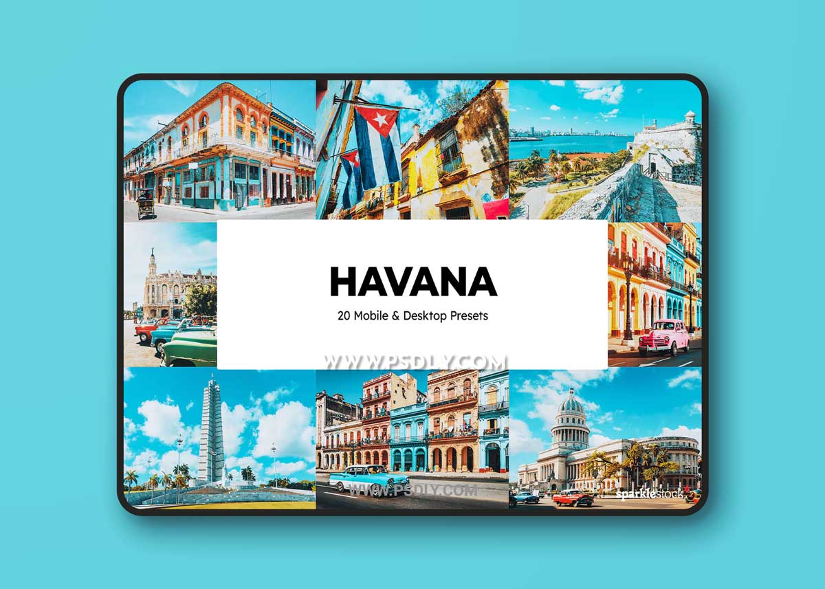 20 Havana Lightroom Presets and LUTs