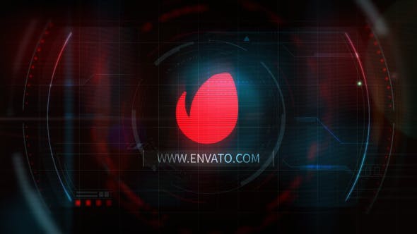 Videohive Hi-Tech HUD Intro 12070513