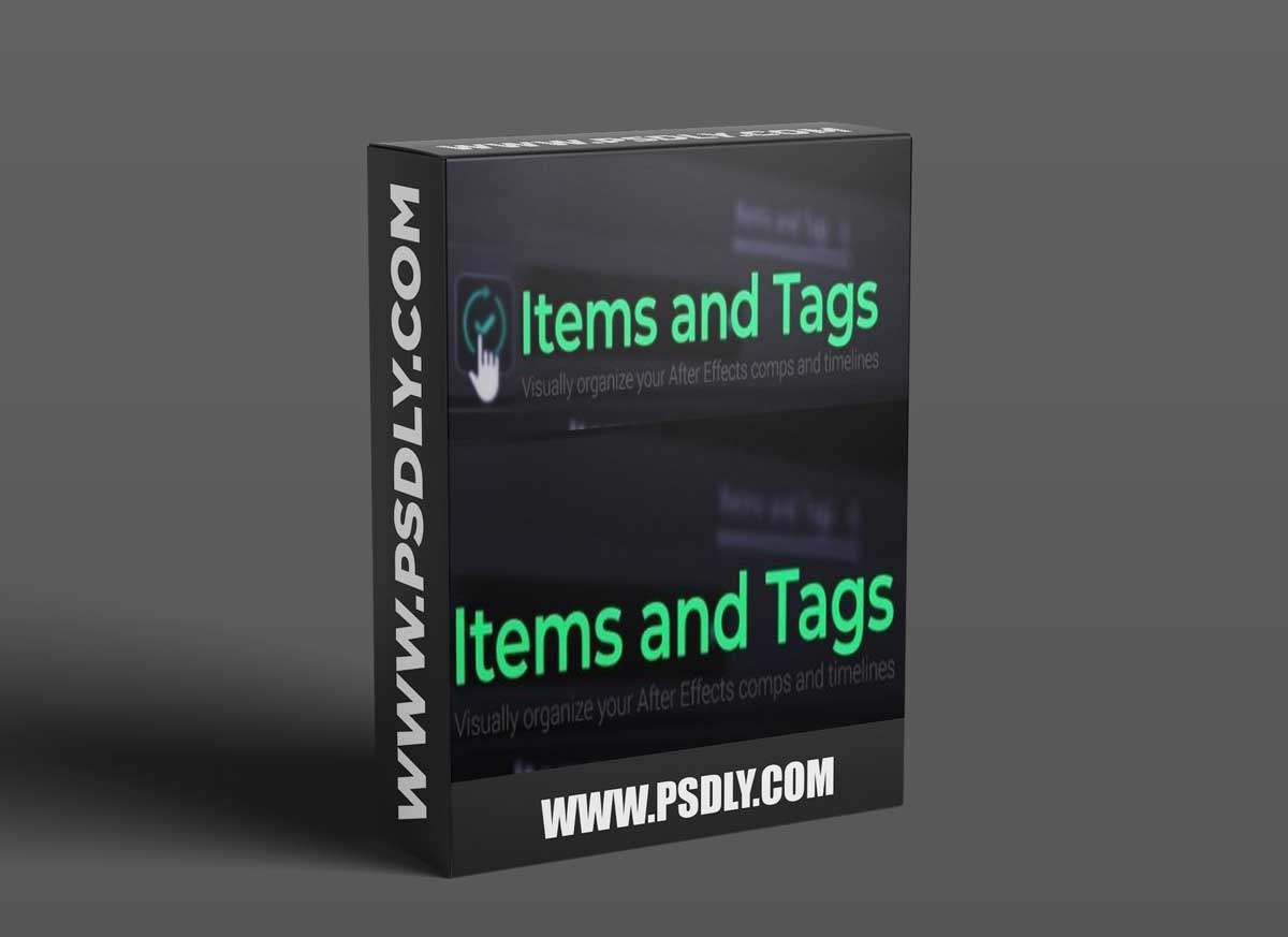 Aescripts Items and Tags v1.2 Win/Mac