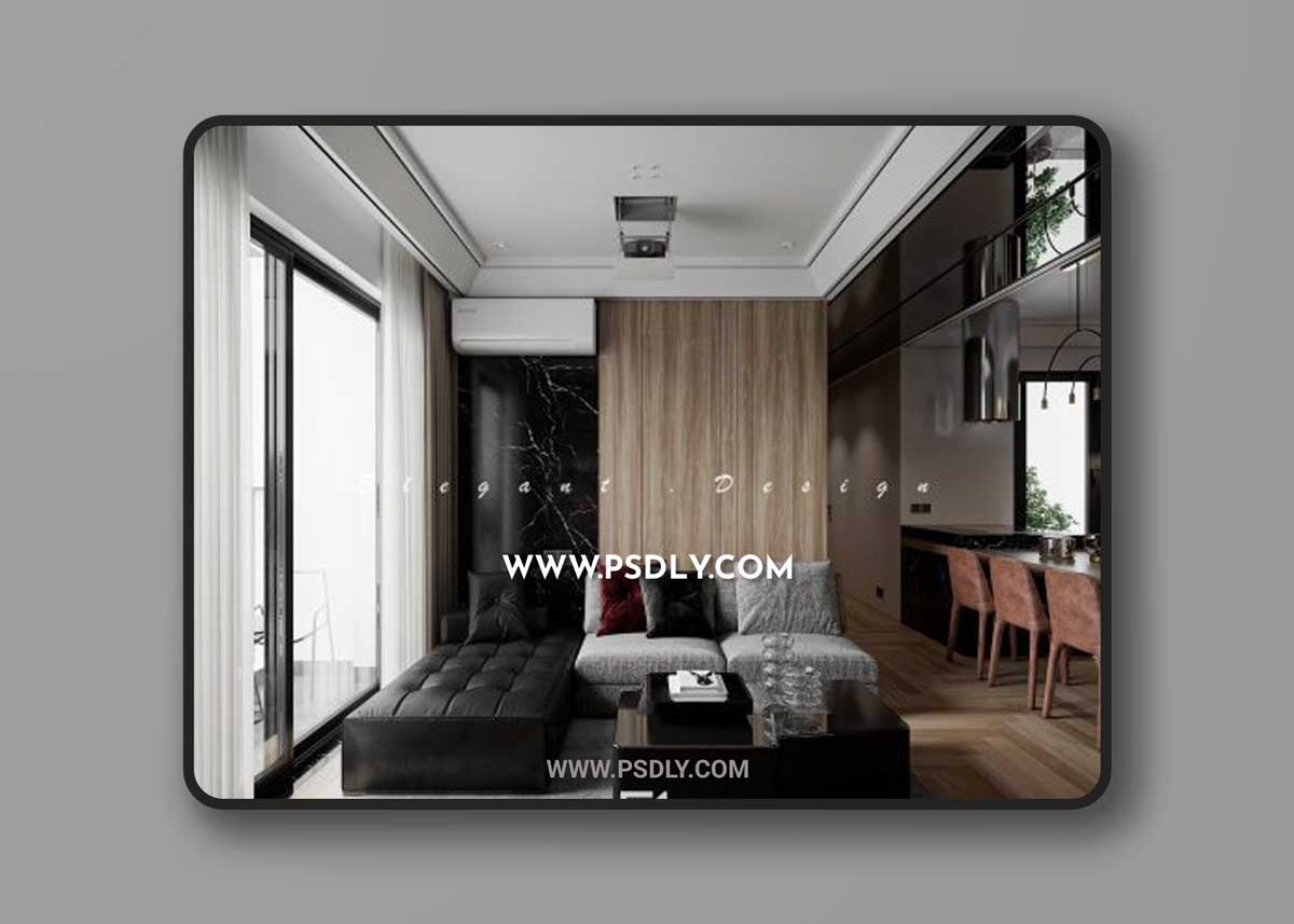 Apartment Interior by Nguyen The Dinh 3D Models