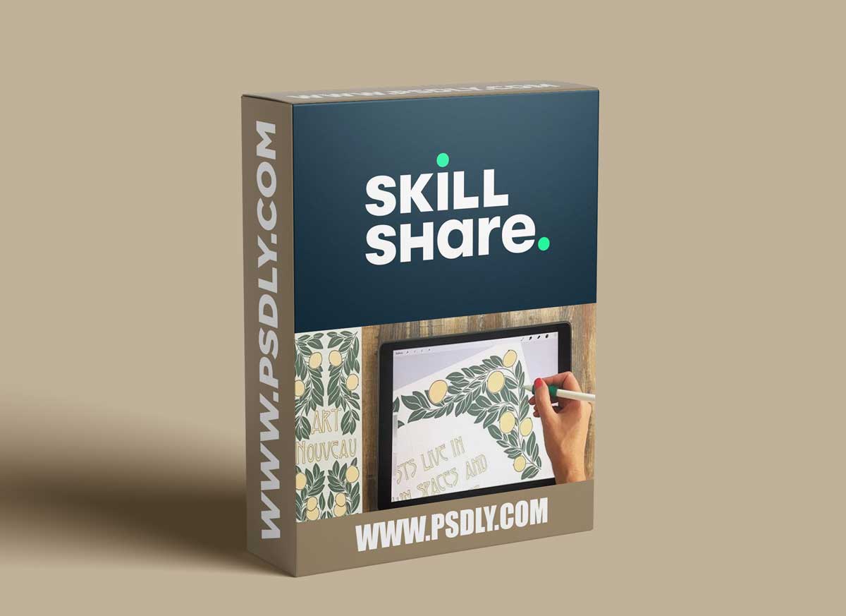 Art Nouveau Illustrations on Your iPad in Procreate