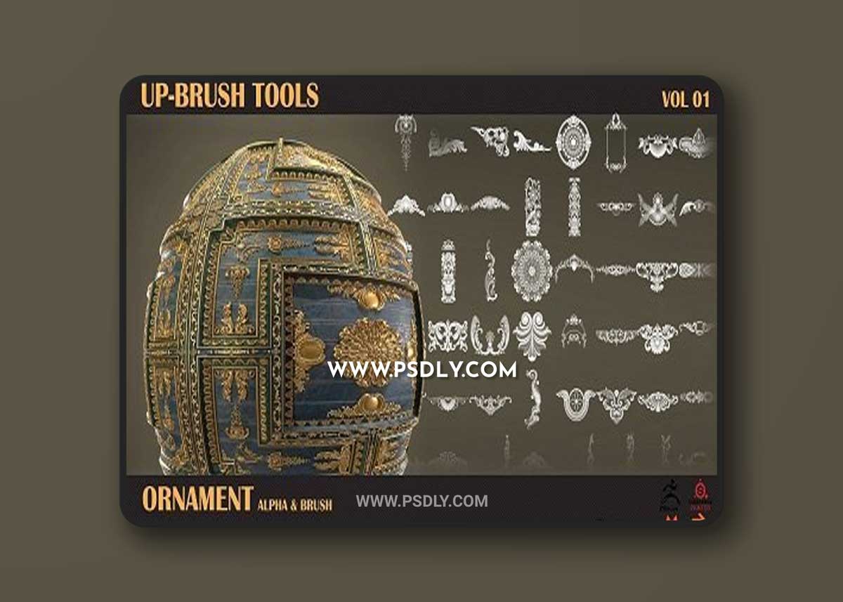 ArtStation Marketplace – UP-Ornament Brush Tools