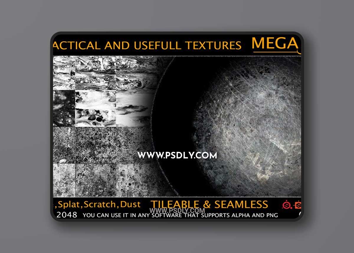 Artstation – MEGA PACK – 500 Practical and useful Stencil imperfection