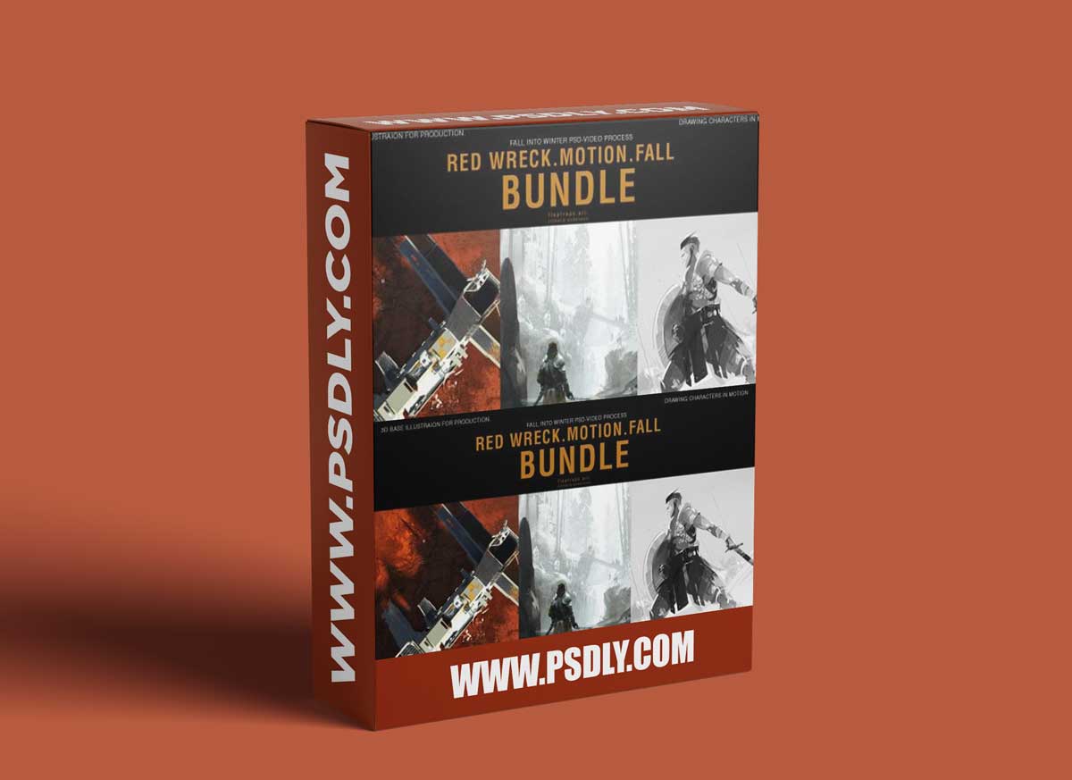 BUNDLE: Characters in Motion/Red Wreck/BONUS: Fall into Winter