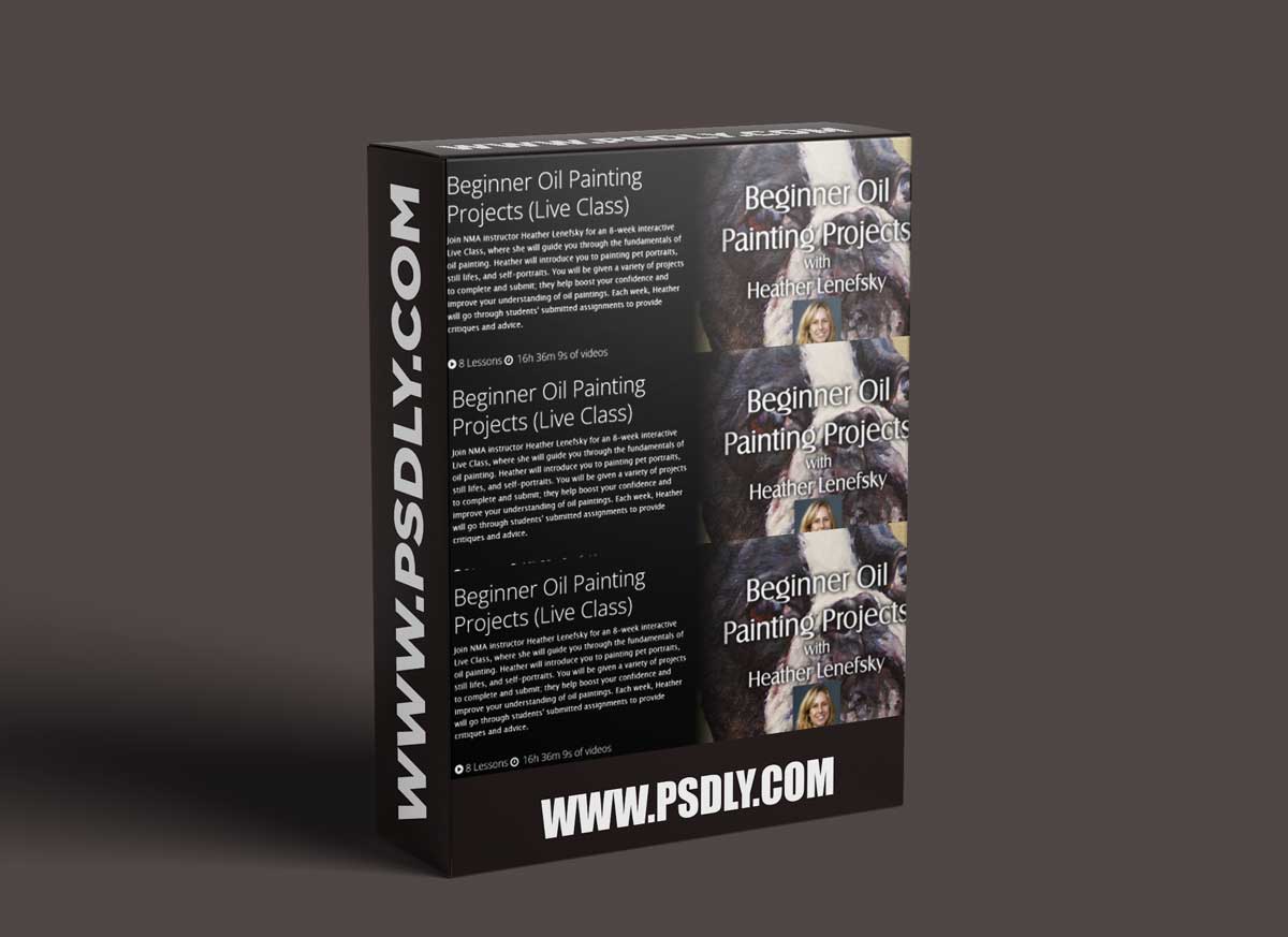 Beginner Oil Painting Projects (Live Class)