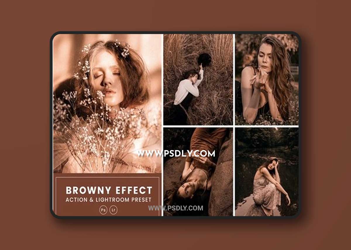 Browny Effect Action & Lightrom Presets
