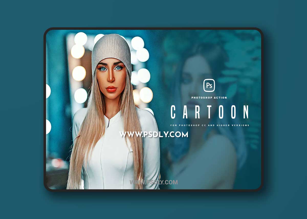 Cartoon Photoshop Action