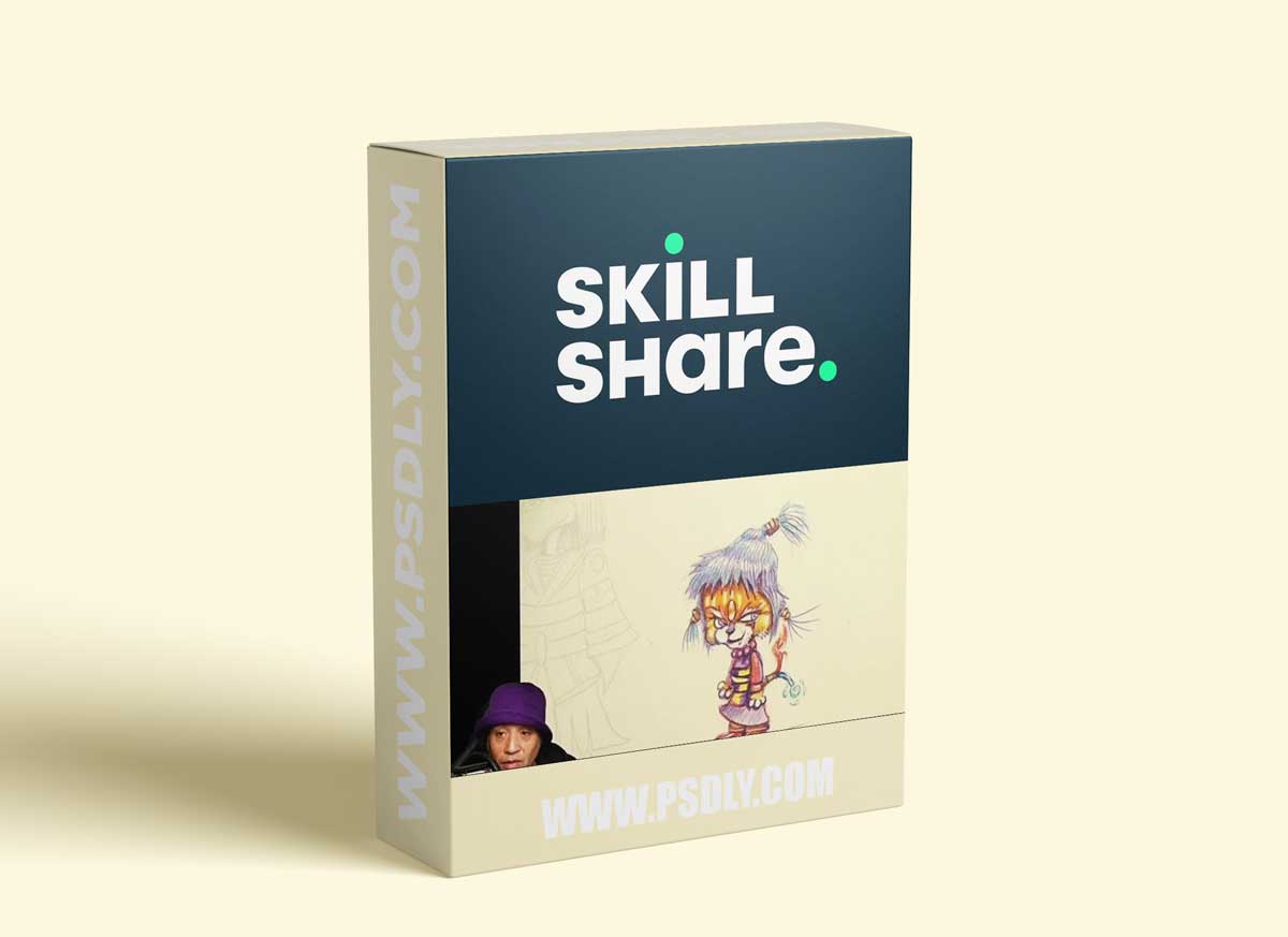 Character Development - An Original Character - Rendering Mix Media