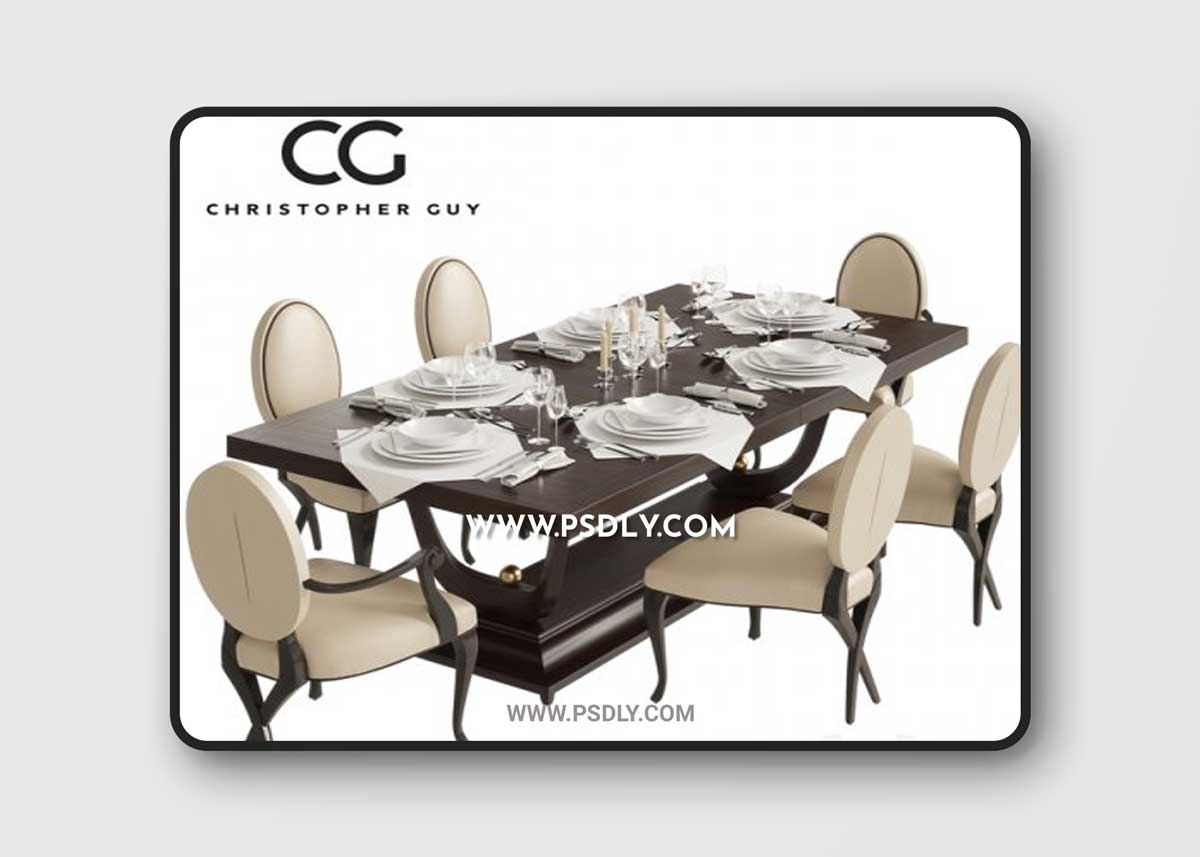 Christopherguy - Fontaine 76-0103 3D Models