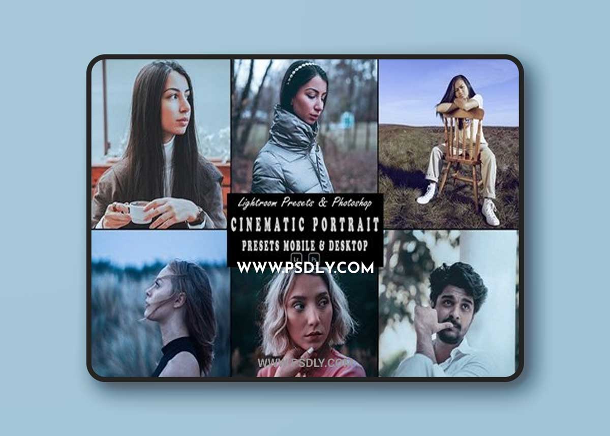Cinematic Portrait Presets Mobile & Desktop