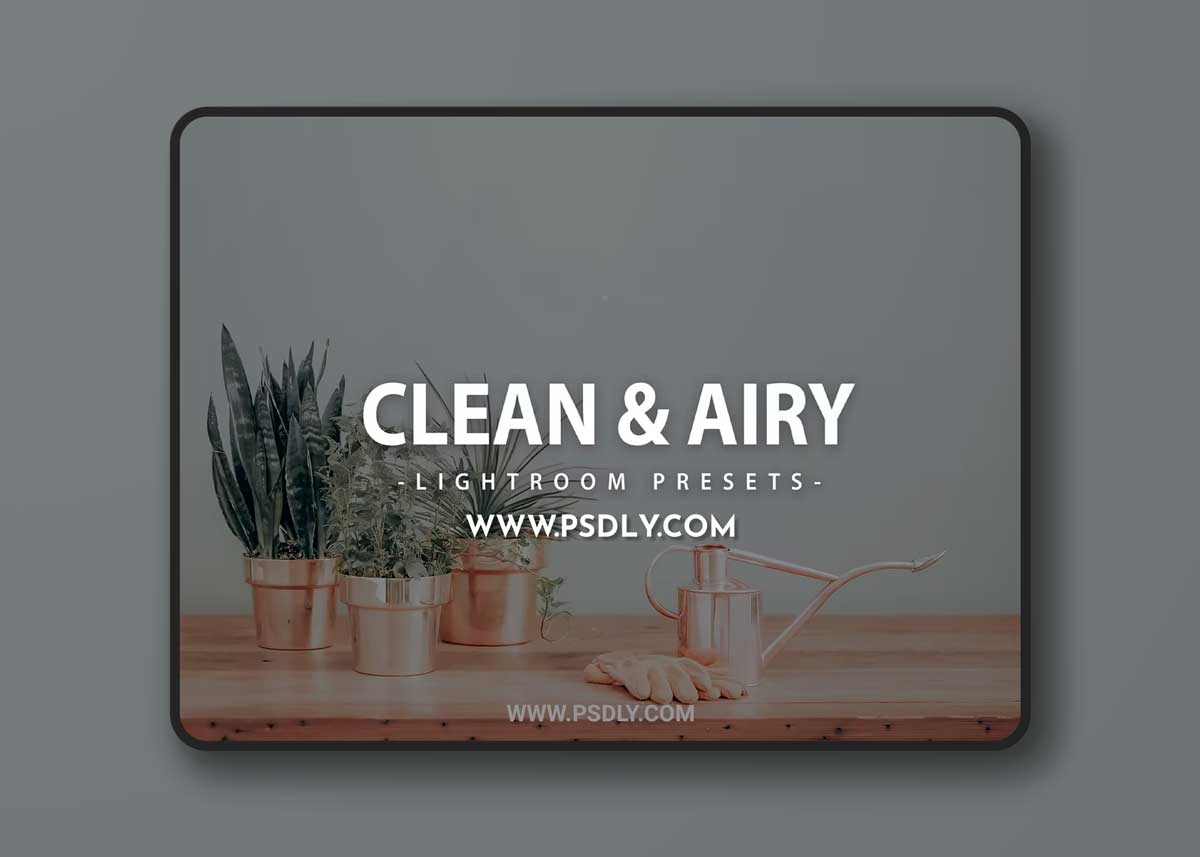 Clean & Airy Lightroom Presets