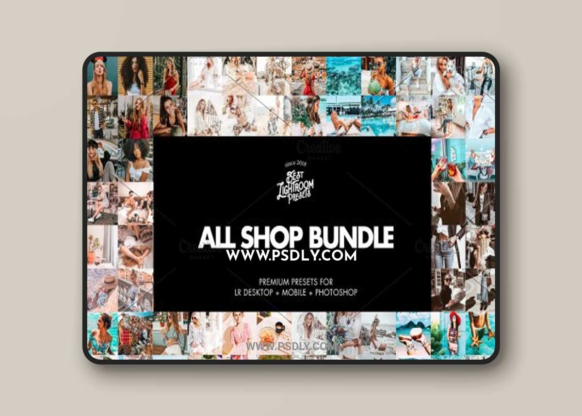 CreativeMarket - All Shop Bundle - Lightroom Presets 6638883