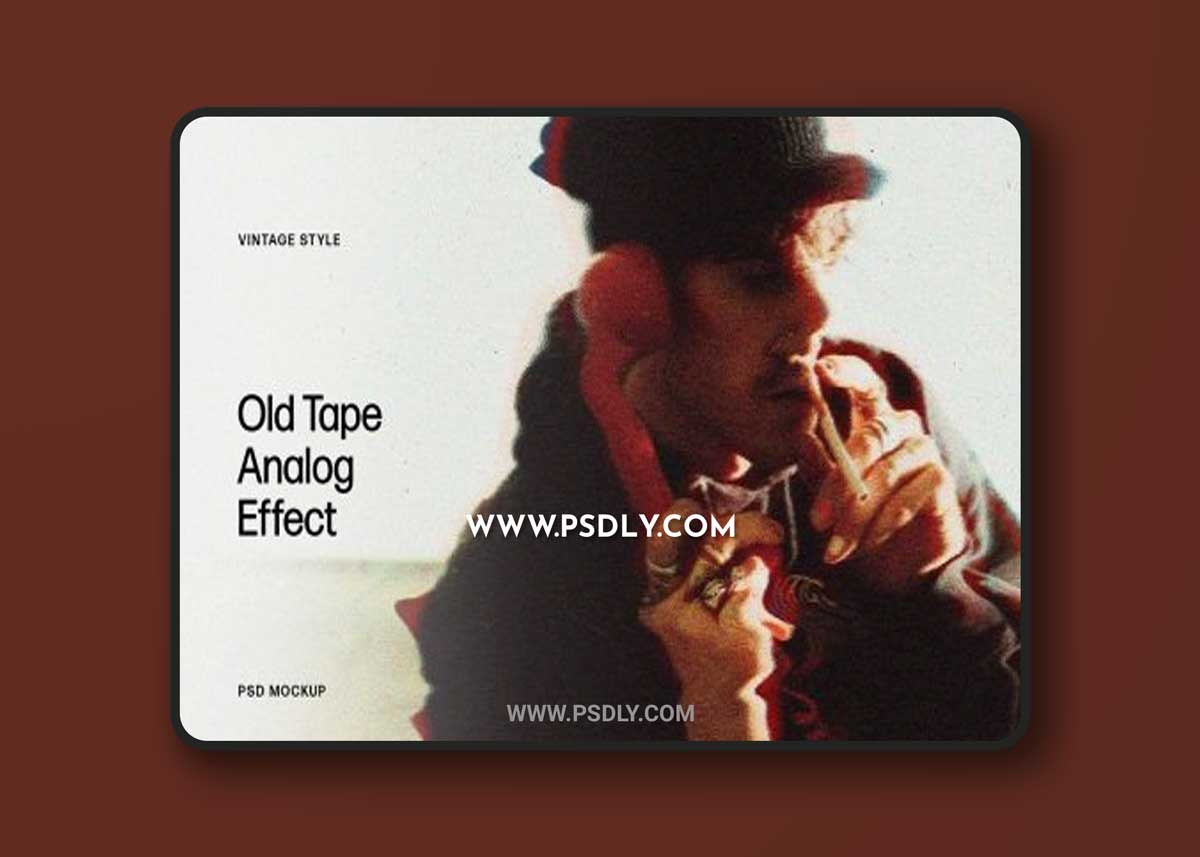 CreativeMarket - Old Tape Analog Effect 6753194