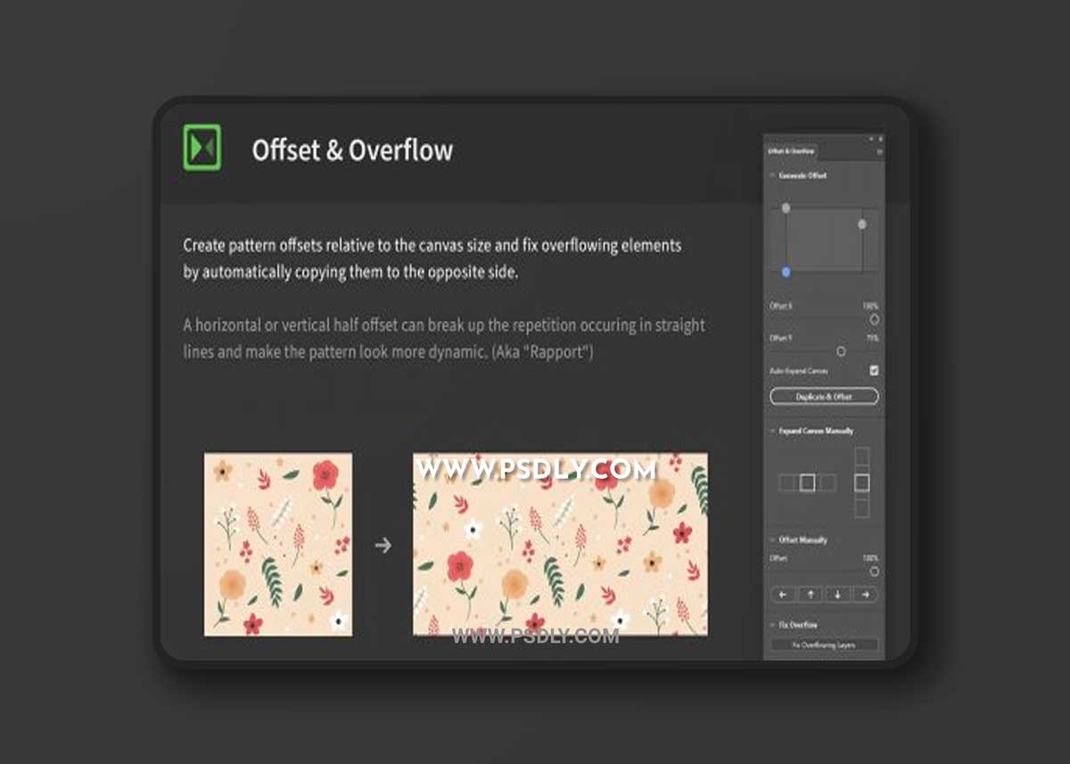 CreativeMarket - Pattern Offset & Overflow (Rapport) 6634265