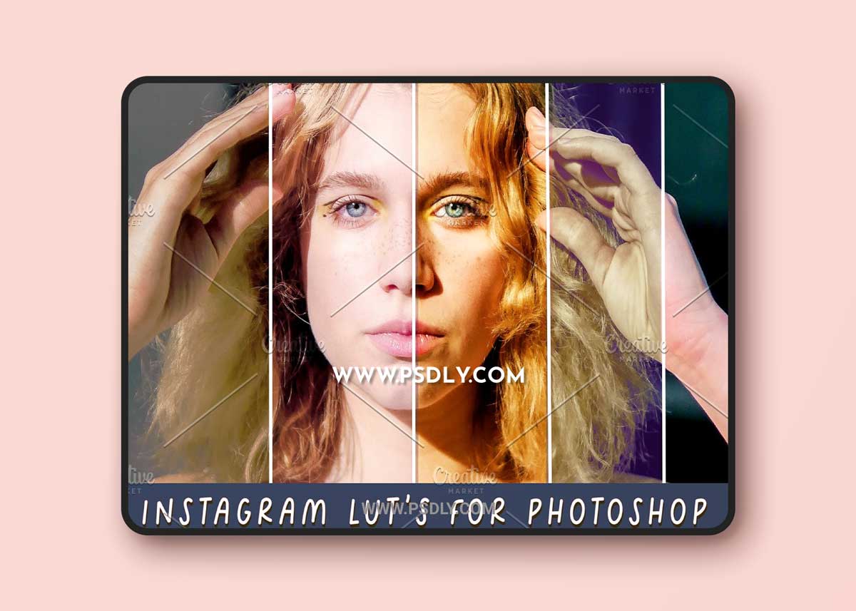 CreativeMarket - instagram LUT's for photoshop 2 6493073