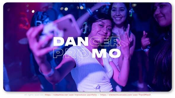 Videohive Dancer Promo 35062220