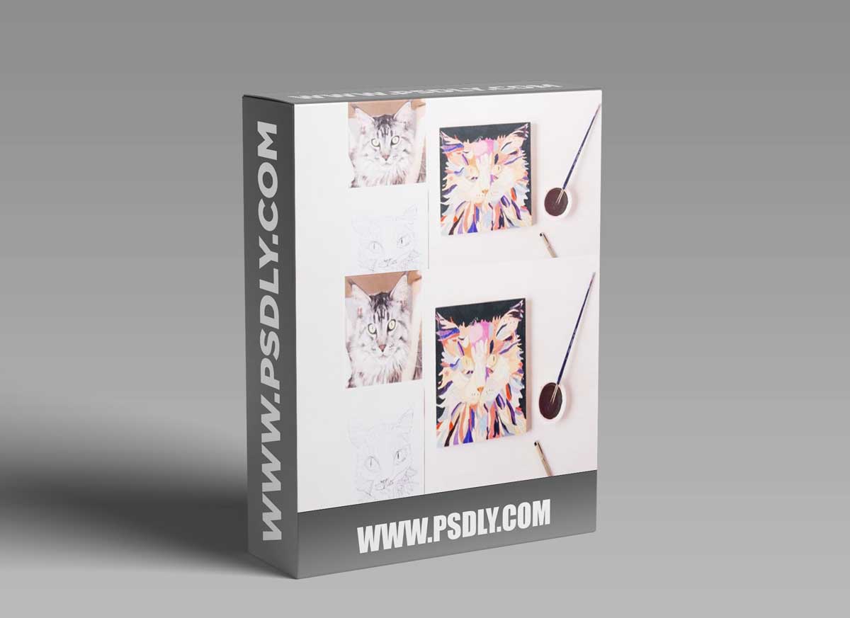 Doodle and Paint an Animal Portrait