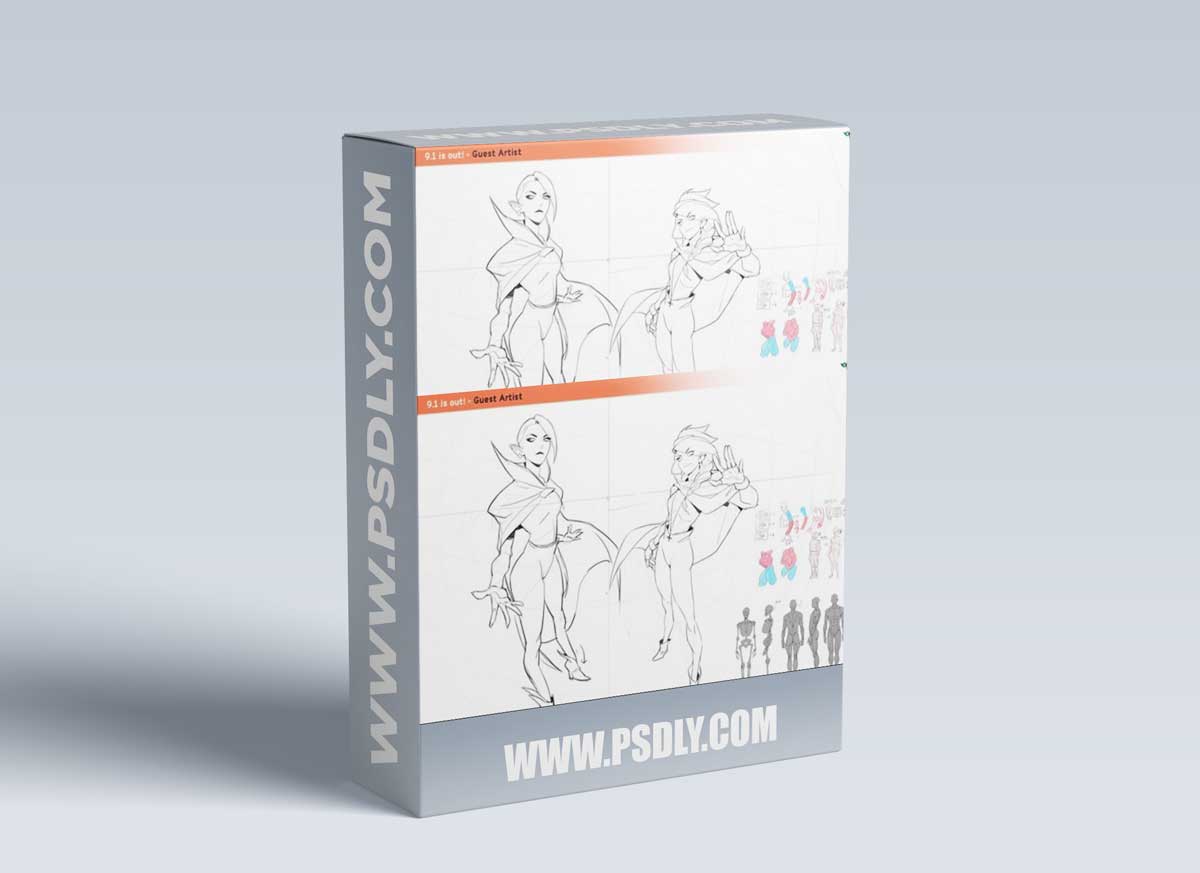 Drawing Characters in Perspective - Ross Draws Bootcamp