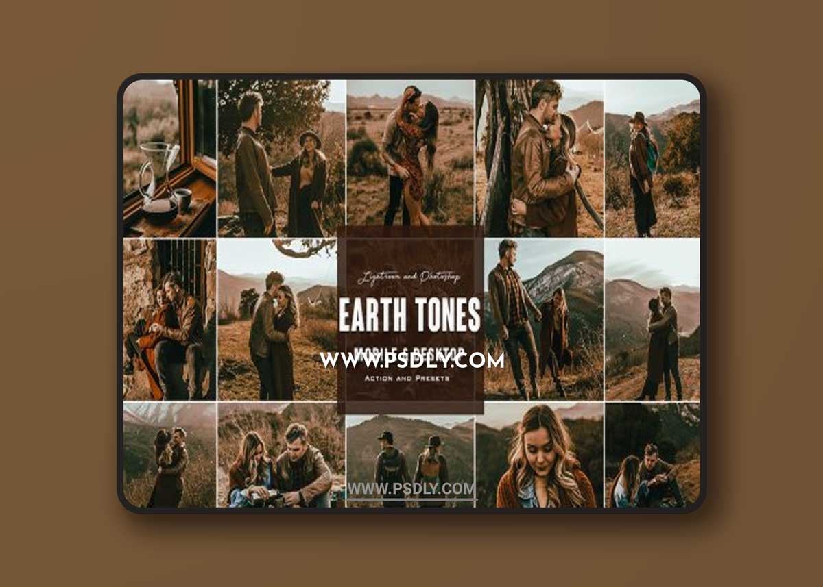 Earth Tones - Photoshop Actions & Lightroom Presets