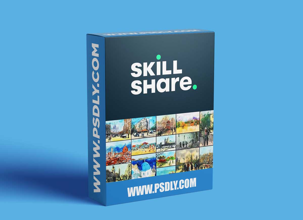 Easy Watercolor Landscape Sketching