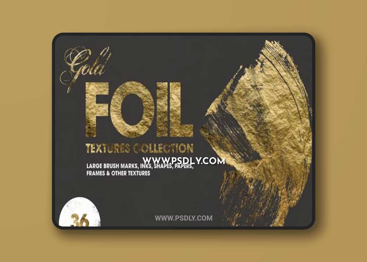 Gold Foil Textures