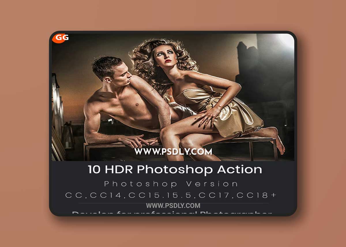 GraphicRiver - 10 HDR Photoshop Action 21960564