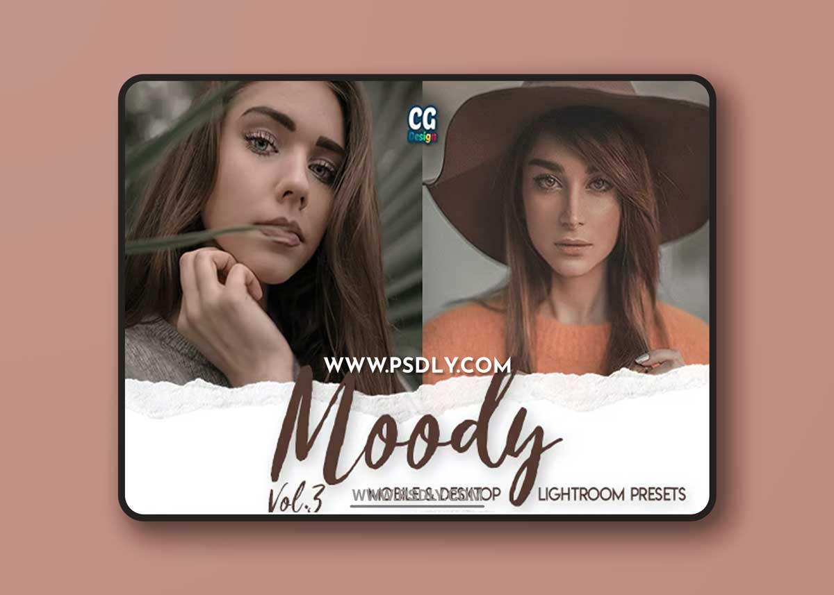 GraphicRiver - Moody Vol. 3 - 15 Premium Lightroom Presets 25864754