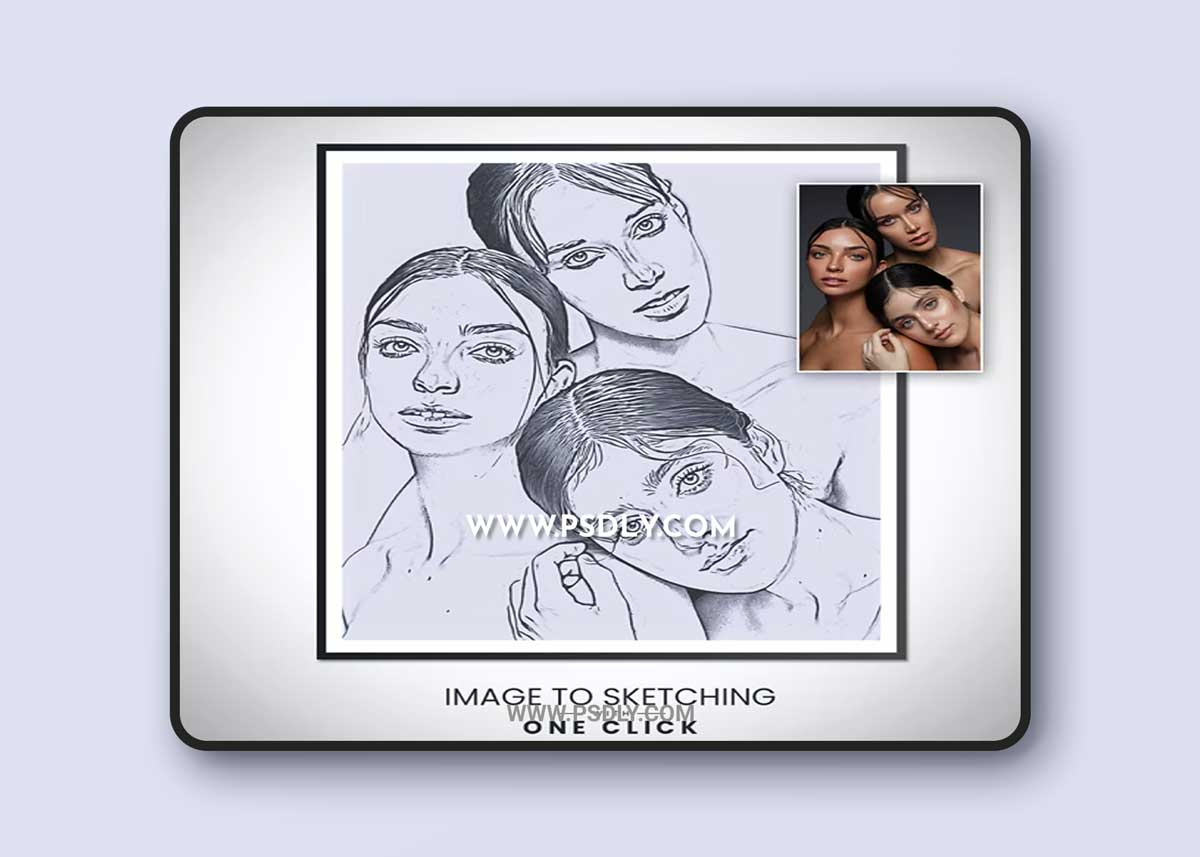 GraphicRiver - Photo Sketch Converter Effect 34607716