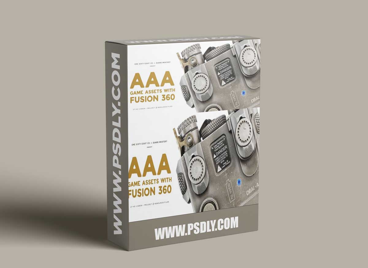 Gumroad - AAA Game Assets with Fusion 360 Tutorial by Duard Mostert